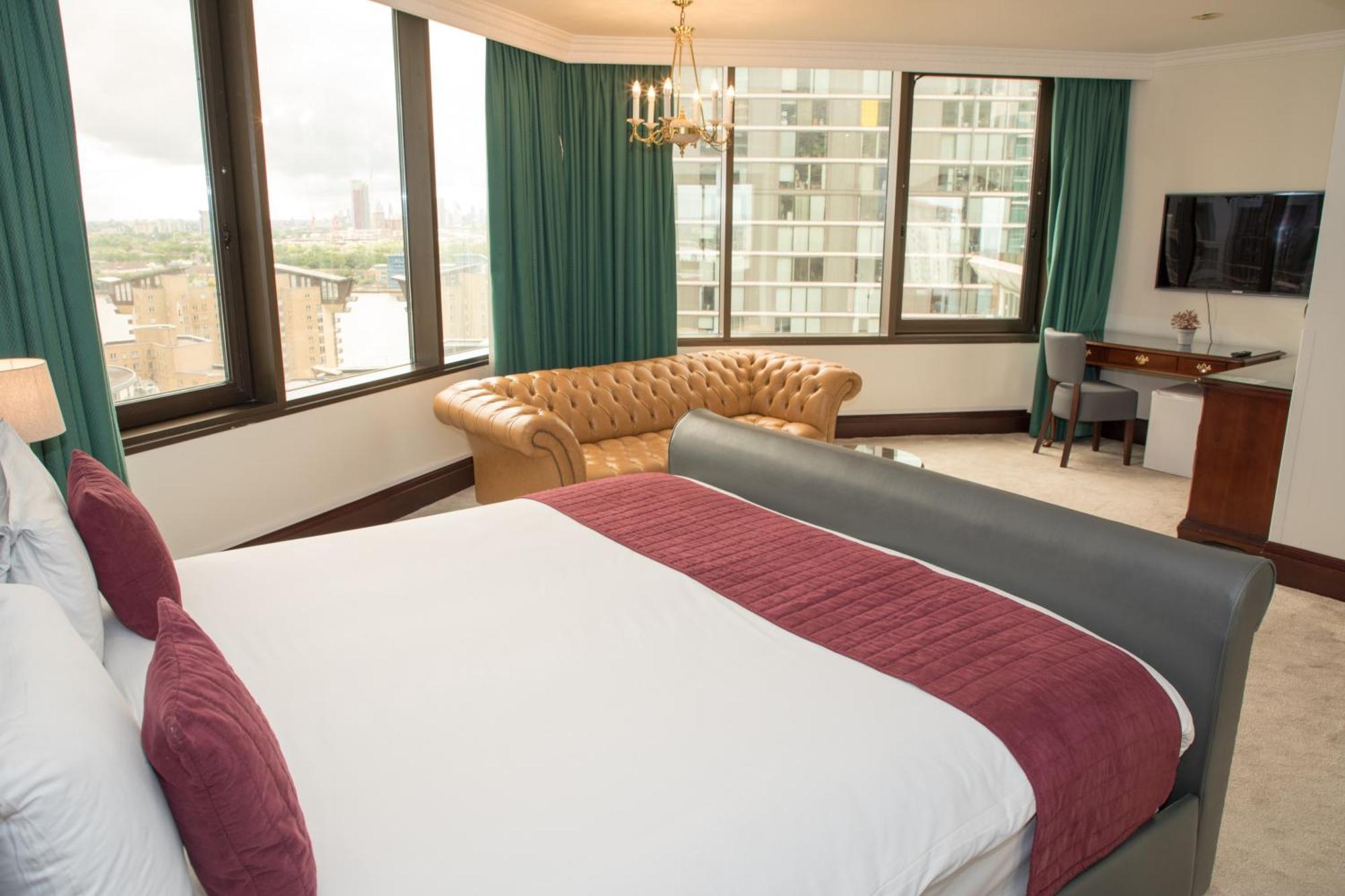 Britannia International Hotel Canary Wharf Londres Exterior foto A room at the hotel